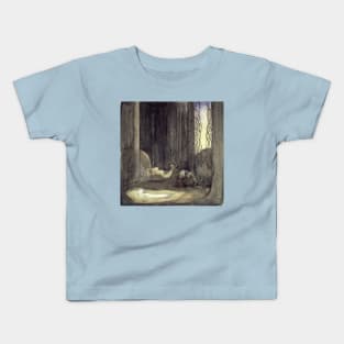 The Changelings - John Bauer Kids T-Shirt